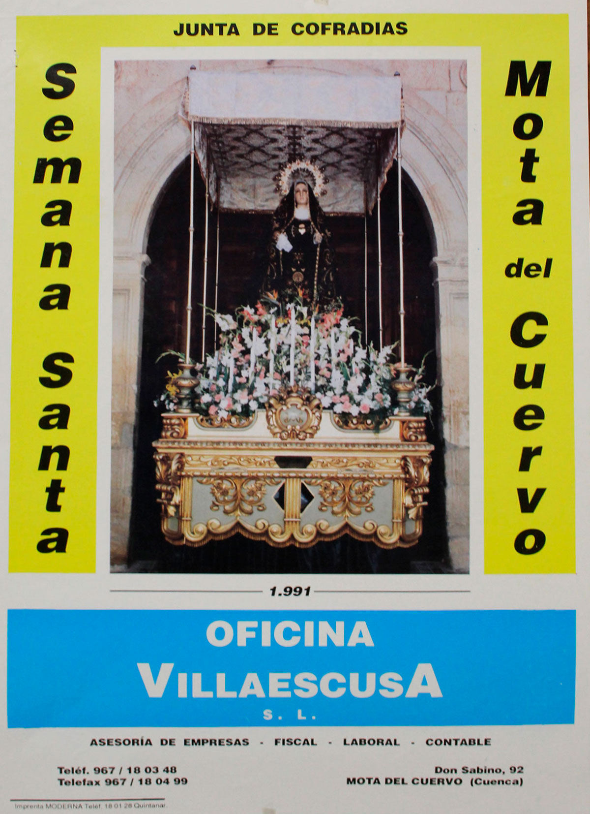 Semana Santa en Mota de Cuervo  